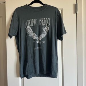 Anine Bing Distressed T Shirt